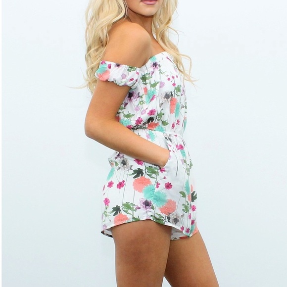Kittenish Pants - KITTENISH BARDOT ROMPER